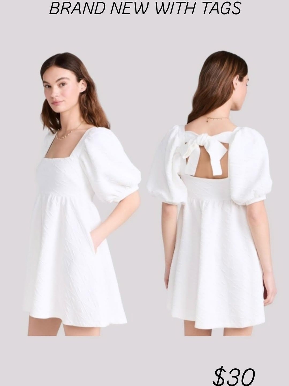 Madewell Puff Dress